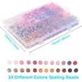 thumbnail image 3 of Fire paint wax particles - colorful macarons - 24 grids, 3 of 7