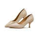 thumbnail image 1 of Zapatilla Elegante Para Mujer Graduación Color Charol Beige beige 23, 1 of 6
