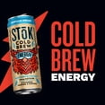 thumbnail image 6 of (12 pack) SToK Cold Brew Energy Vanilla Cream Canned Coffee Drink, 11 fl oz, 6 of 15