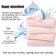 thumbnail image 5 of Juego de toallas de baño y toallitas faciales | Toallas de felpa de alta densidad | Toallitas faciales suaves y absorbentes para baño y dormitorio, 5 of 6