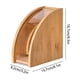 thumbnail image 3 of Portafiltros de café de madera con tapa de acrílico transparente | Caja para guardar filtros de café | Organizador de encimera para cafetería y decoración del hogar, 3 of 6