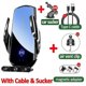 thumbnail image 1 of Cargador inalámbrico magnético para coche, soporte de teléfono de inducción automático para Iphone 14, 13, 11, Samsung, Xiaomi, carga rápida, 120w, 1 of 5