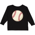 thumbnail image 3 of Inktastic Baseball Sports Ball Boys or Girls Long Sleeve Toddler T-Shirt, 3 of 5