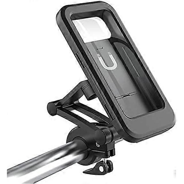 Bike Phone Mount, Waterproof Motorcycle Phone Mount, 360 Rotatable Bike Phone Holder for iPhone 13/12/11/pro Max/pro/Mini/se/xs/xr, All 4.7"-6.7" Cell