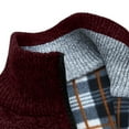 thumbnail image 3 of Men's Casual Full Zip Thick Knitted Cardigan Sweaters with Pockets, 3 of 8