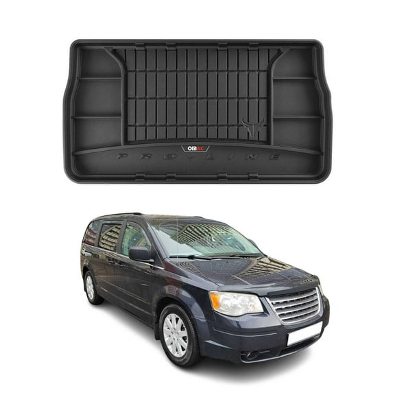 OMAC Premium Cargo Mats Liner for Chrysler Town & Country 2008-2016 All-Weather