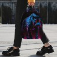 thumbnail image 2 of Lukts Futuristic Purple Panther Pattern 15 Inch Student Backpack, Waterproof Laptop Backpack with Adjustable Shoulder Straps, Lightweight Travel, Campus Backpack, Unisex, 2 of 6