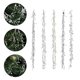 thumbnail image 2 of 2024 Stairs Leaves Branches Wedding Party Hanging Wreath Pine Cones Vine Artificial Red Berries Christmas Decorative Garland, 2 of 5