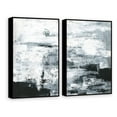 thumbnail image 2 of Black and White Smudges Diptych, 2 of 6