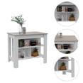 thumbnail image 3 of TUHOME Cala Kitchen Island   Engineered Wood Kitchen Islands in Multi-color, 3 of 8