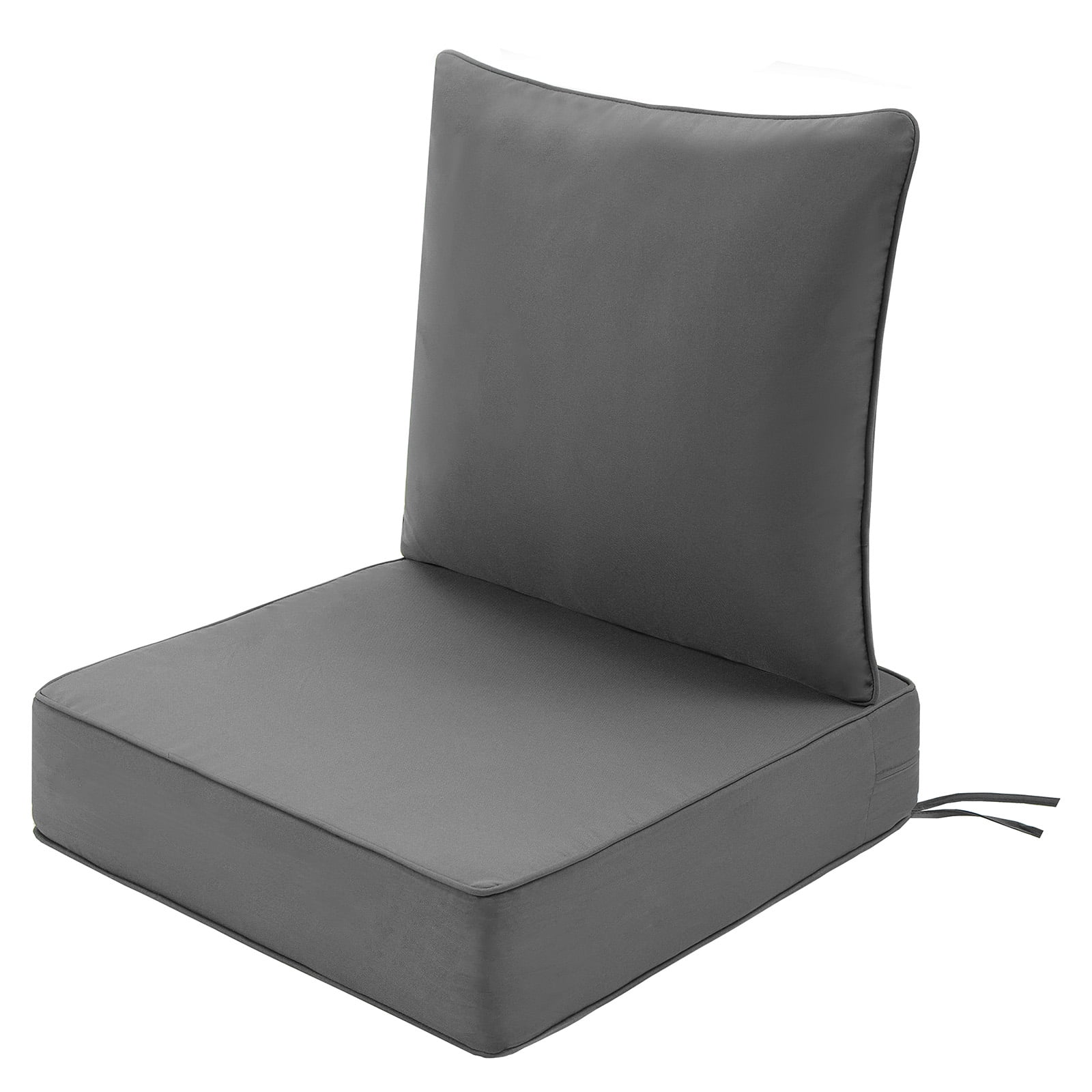 YEERSWAG 46.5x24x5.75 inch Outdoor Deep Seat Cushion Set,Water Repellant,Fade Resistant Patio Chair Cushion for Outdoor Patio Furniture