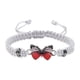 thumbnail image 1 of Pulseras para mujer, regalos para mujer, pulsera para enamorados, pulsera tejida a mano para San Valentín, joyería para novias, pulsera con dije de mariposa., 1 of 2