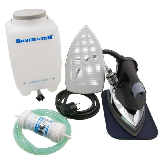 Gravity- Feed Steam Iron ~ Silver star ES-300