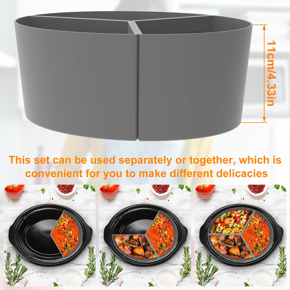3 Protections En Silicone Gris Pour Faitout Ovale Lacor - Accessoire Cuisine Anti-chaleur Pour Poignées De Casseroles
