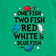 thumbnail image 3 of Dr. Seuss - Red, White and Blue Fish - Toddler And Youth Short Sleeve Graphic T-Shirt, 3 of 6