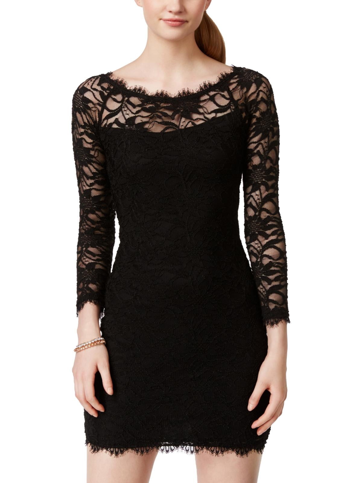 Jump Apparel Womens Juniors Lace Long 