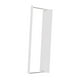 thumbnail image 5 of Estante lateral para lavandería, estante para colgar ropa de baño, estante con abrazadera para gabinete, multiusos blanco Una sola capa, 5 of 9