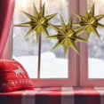 thumbnail image 2 of Fall Decor 9 Pointed Paper Star 12 Inch Hanging Lamp Black Paper Decorations Christmas Birthday Home Holiday Decorations, 2 of 9