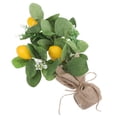 thumbnail image 2 of Tallo de planta artificial, adorno de rama de limón, arreglo floral, decoración de jarrón, 2 of 8