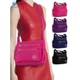 thumbnail image 5 of Deago Women's Waterproof Nylon Crossboby Shoulder Bag Casual Messenger Bag Handbag with Multi Pockets (Black), 5 of 10