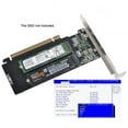 thumbnail image 7 of Chenyang CY 4X NVME M.2 AHCI to PCIE Express 3.0 Gen3 X16 Raid Card VROC Raid0 Hyper Adapter Card, 7 of 7