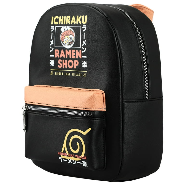 Naruto Shippuden Naruto Ichiraku Ramen All over Print Backpack, Size: 17 inch, Multicolor