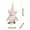 B, variant on Ashosteey Valentine's Day Christmas Elf Decoration Xmas Ornaments Thanksgiving Day Gifts Swedish Gnomes Plush Nisse Tomte Figurines Doll Desk Little Cute Pink Gnomes Decor