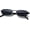 Black, variant on Trendy Rectangular Retro Sunglasses Mens Womens Classic Rectangle Glasses Small Fashion Thin Slim Square Shades