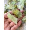 thumbnail image 6 of Green Calcite Rough Natural Stones, 1.25"-2" Raw Calcite Green, Healing Crystals, 6 of 12