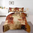 thumbnail image 2 of Erosebridal Minimalism Bedding Full Comforter Set, Geometric Striped Down Comforter, Futuristic Abstact Decor, Reversible, 2 of 7
