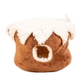 thumbnail image 1 of Nido cálido de invierno para hámster, cama para mascotas cómoda, portátil, divertida y compacta, para hacer ejercicio, casa para hámsteres y, 1 of 7