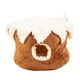 thumbnail image 1 of Nido cálido de invierno para hámster, cama para mascotas cómoda, portátil, divertida y compacta, casita para hacer ejercicio, casa para hámsteres y je, 1 of 7