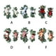 thumbnail image 3 of Flores artificiales Cateissary 2 piezas Kit boda peonía decoración fotografía, 3 of 6