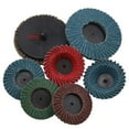 2Pcs 50Mm Angle Grinder Sanding Discs Grinding Wheel Flap Discs Metal