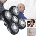 thumbnail image 4 of 5d Electric Shavers Replacement Heads Blades Heads Bald For Replacement Blade Bald Head Shavers For, 4 of 4