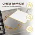 thumbnail image 5 of Unique Bargains Wood Fiber Absorbent Cleaning Cloths 6 Pack Yellow 12" x 12", 5 of 8