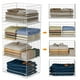 thumbnail image 1 of Organizadores de armario Yociyoga, 4 niveles, apilables, blancos, 1 of 7