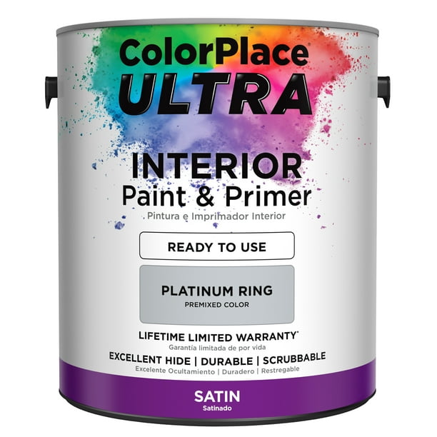 ColorPlace ULTRA Interior Paint & Primer in One, 1 Gallon - Walmart.com