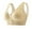 Beige, variant on Sports Bras for Women No Underwire Plus Size Front Closure Yoga Bras High Impact Sports Front Hook Running Bras for Full Figured Breathable