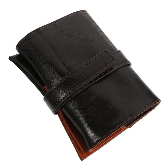 OUNONA  Roll up Watch Case Cases for Men Storage Bag Holder Travel Practical Container