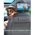 thumbnail image 3 of CocoBear 12.5" Portable DVD Player with 10.5" Swivel Screen, 1024x600 HD, 4-6H Battery, Car Charger, USB/SD/AV Support, Region Free, Dual Speakers, Black, 3 of 9