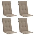 thumbnail image 3 of vidaXL Chair Cushion Water Repellent Garden High Back Chair Cushion Pad Fabric, 3 of 9