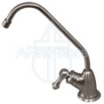 thumbnail image 1 of Robinet Sans Air Style Euro pour Filtres Water et Systèmes RO (Acier Inoxydable Brossé), 1 of 2
