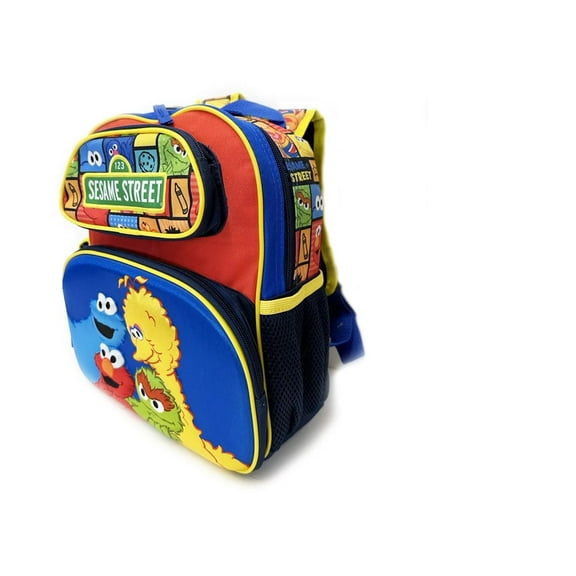 Sesame Street 3D Moldled 12" Meddium Backpack