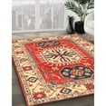 thumbnail image 2 of Ahgly Company Indoor Square Traditional Red Persian Area Rugs, 7' Square, 2 of 6