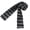 Black and gray thin, variant on 2000s Striped Scarf Narrow Scarf Neckwrap Long Thin Scarf Halloween Costume Scarf