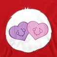 thumbnail image 2 of Care Bears Always There Bear Belly Unisex Adult Crewneck Sweatshirt, Red, X-Large, 2 of 3