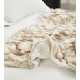 thumbnail image 4 of Regal Comfort Faux Fur Sherpa Throw Blanket - 50"x70" - Soft & Plush, Warm & Fuzzy Oversized Twin Velvet Fleece Blanket for all Seasons - Whitetail Wave, 4 of 6