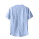 thumbnail image 3 of pstuiky camisetas para hombre, Camisas casuales de verano para hombre, de color liso, ajustadas, de manga corta y cuello redondo camisas casuales para hombre xl, 3 of 4