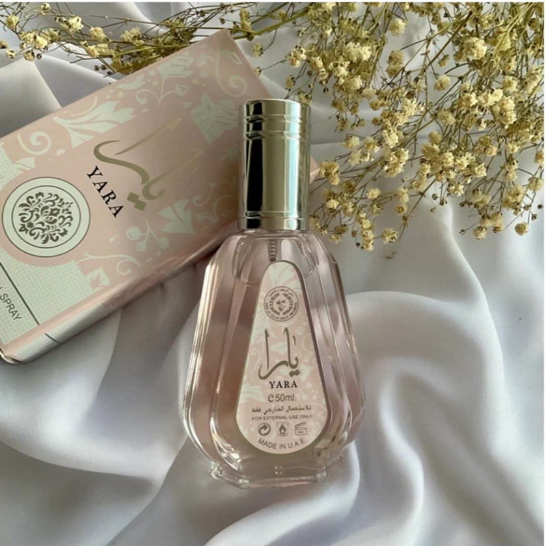 Yara Eau de Parfum Spray 50ml (1.7 oz) by Ard Al Zaafaran (Pack of 3)
